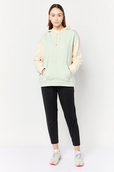adidas Women Sportswear Fit Long Sleeve Outdoor Hoodie, Light Green
