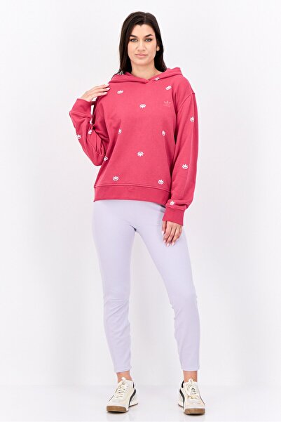 adidas Women Sportswear Fit Outdoor Sweatshirt, Pink