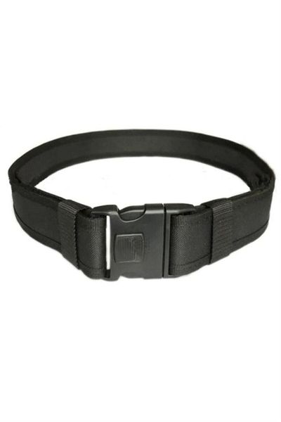 cantertip06 Palaska groasă neagră - centură de securitate specială pentru exterior Jöak Polis (5 cm lățime)