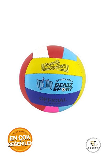 BambaPaw Soft Touch Yumuşak Deri Voleybol Topu - Antrenman ve Salon İçin Özel...