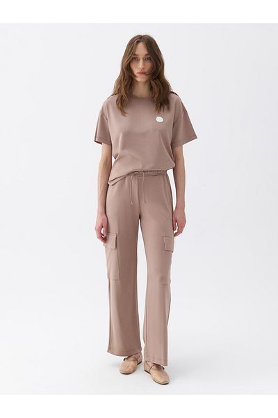 Nocturne Cargo Pants - Elastic Waist Design
