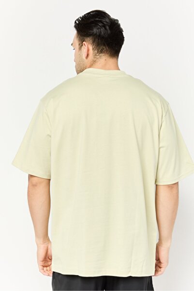 New Balance Men Sportswear Fit Short Sleeve Outdoor T Shirt, Khaki