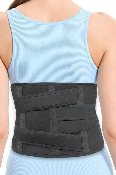 Pikas Waist Corset Lumbosacral Orthopedic Upright Posture Providing Lumbar Support Corset for Women Men (E