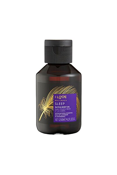 I Love زيت الاستحمام والجسم Wellness Sleep - زيت الجسم وزيت الاستحمام للبشرة ...