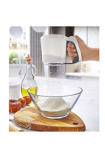 BRAVES Latched Flour Sieve Modern Practical Use Flour Sieve
