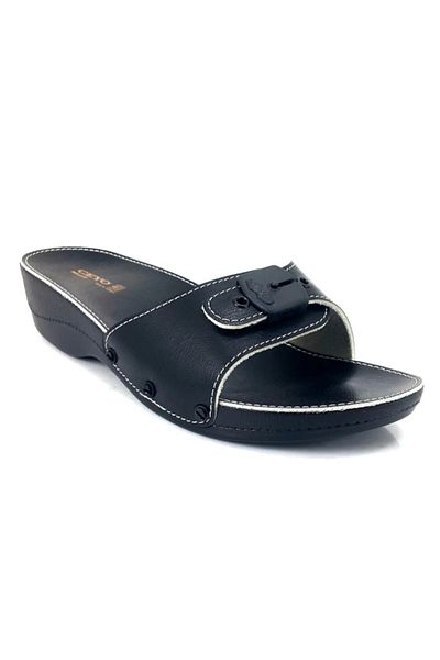 Ceyo Minelli Full Orthopedic Wedge Heeled Slippers