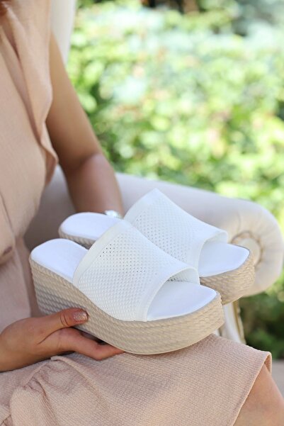 Madam Tarz Efsun-01 Трикотажні тапочки на підошві