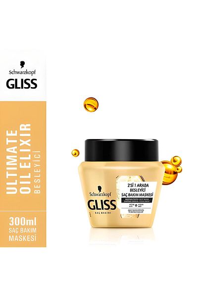 Gliss Glıss Ultimate Oil Elixir Sheet Mask 300ml