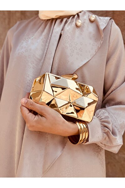 Çanta Trend Μεταλλική βραδινή τσάντα φορέματος |   Τσάντα χειρός ειδικής σχεδίασης