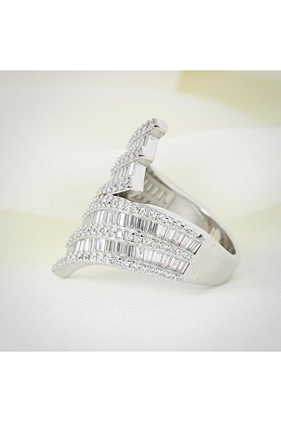 Mia Vento Effective Diamond Tutku Düğümü Sarmal Gümüş Yüzük