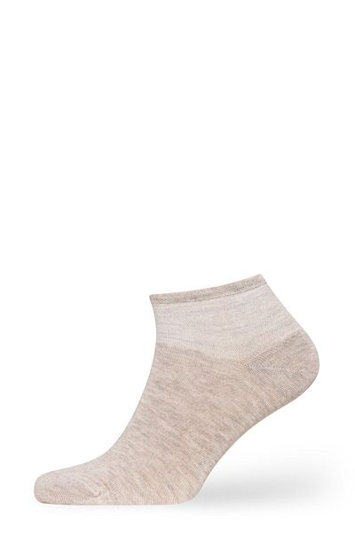 Dündar Men's Bamboo Diabetic Short Socks 4 Seasons 6 Pack