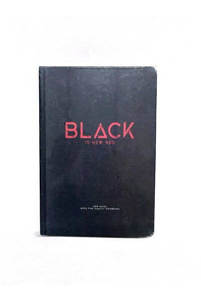 Gıpta New Notes Thread Stitched Hard Cover Black Notebook-Highlighter (2 Pcs. )-School Set Versatil 0.7-Set 5
