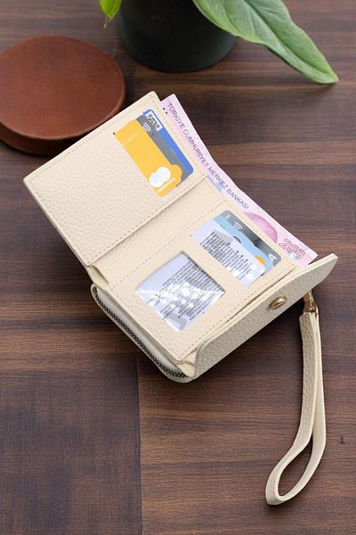 HFKY Zippered Mini Bag Size Wallet. Wallet Ry1004