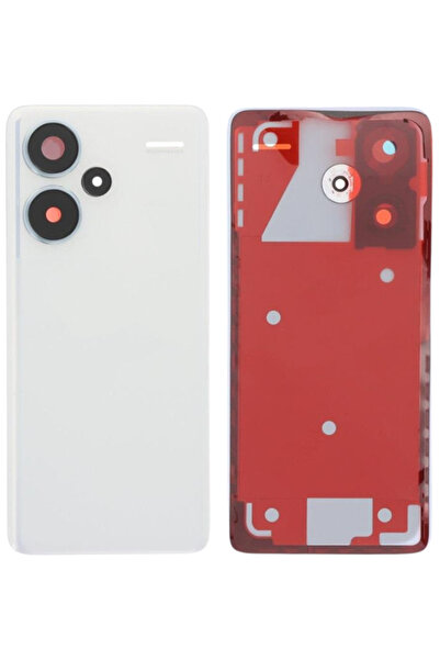 Fodos Xiaomi Uyumlu Redmi Note 13 Pro+ Plus Arka Pil Batarya Kapağı Kamera Le...