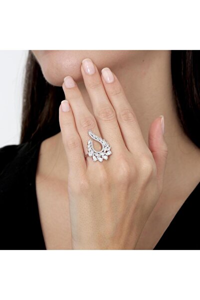 Mia Vento Effective Diamond Okyanus Rüyası Gümüş Yüzük