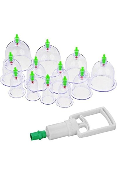 Mavvell 13 Parça Vakumlu Hacamat Kupa Çekme Seti- Selülit Ve Çatlak Giderici Masaj Aleti