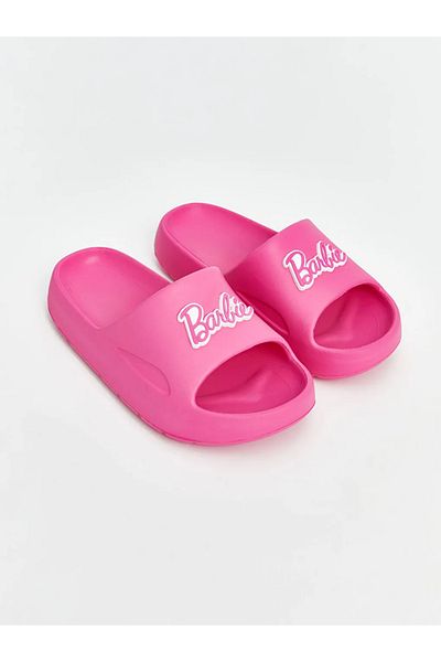 LC Waikiki Lcw Steps Fuchsia Printed Girl's Slippers