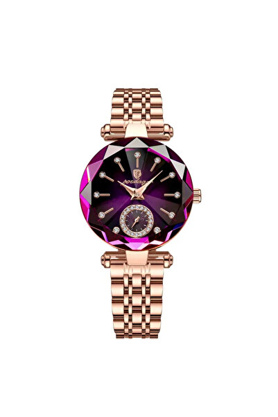 POEDAGAR Ceas Dama Cs1331, Otel Inoxidabil, Auriu, Cadran Mov