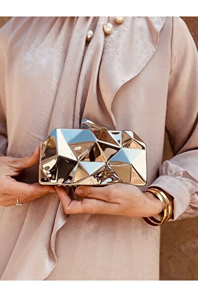 Çanta Trend Μεταλλική βραδινή τσάντα φορέματος |   Τσάντα χειρός ειδικής σχεδίασης