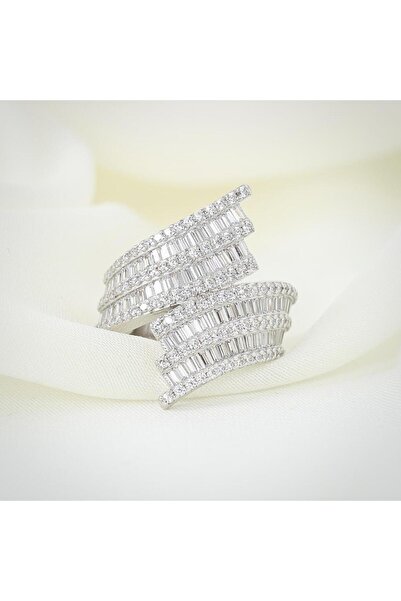 Mia Vento Effective Diamond Tutku Düğümü Sarmal Gümüş Yüzük