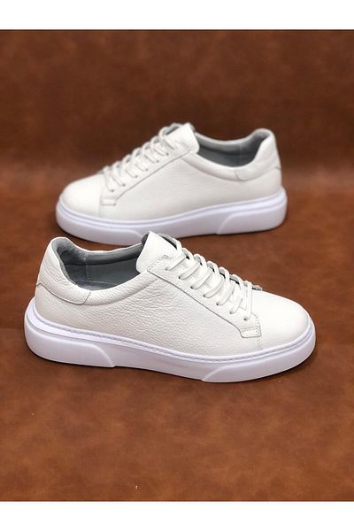 Derilax Genuine Leather Orthopedic Eva Sole Lightweight Soft Casual Men's Shoes