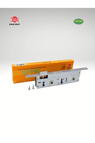 ÇİTAŞ KALE 269 P WC PVC DOĞRAMA PİMAPEN BANYO VE WC GÖMME KİLİDİ 35 MM KROM