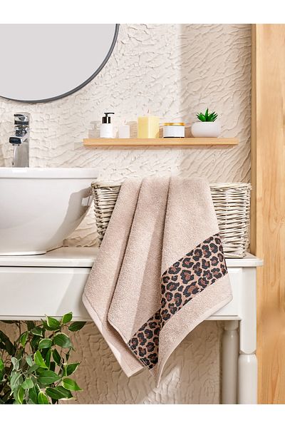 PHILIPPUS Leopard 100% Cotton 50*90 Hand & Face Towel