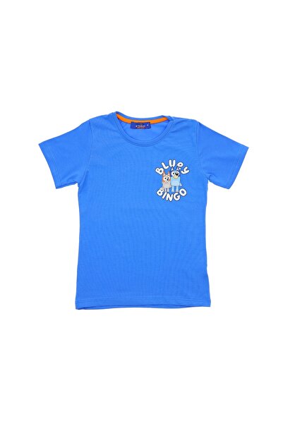Atabay Kids ATABAY 95-04-25 ERKEK TSHİRT BLUEY BINGO BASKILI 1/8 YAŞ