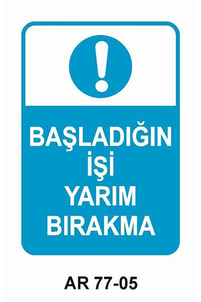 Outdoor One Work Safety Warning Sign 2 Pcs 21X29Cm