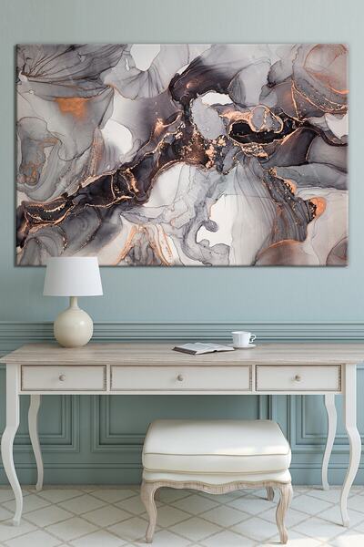 Morfil Sanat Atölyesi Αφηρημένη καλλιτεχνική διακοσμητική ζωγραφική σε καμβά ...