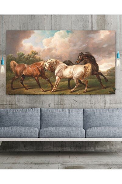 Morfil Sanat Atölyesi Εκτυπώσεις σε καμβά "Noble Horses " (8 διαφορετικά μεγέθη)