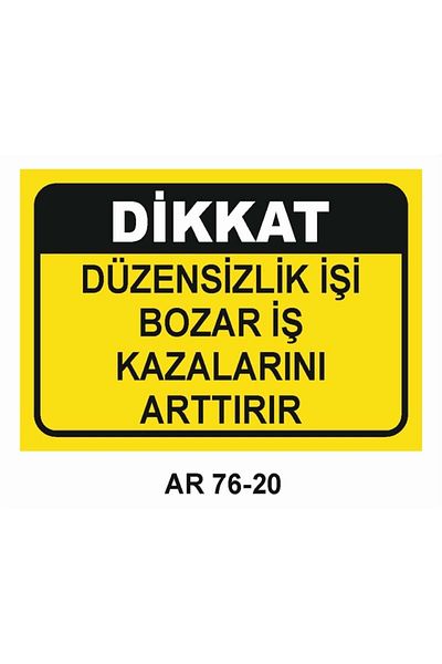 Outdoor One Work Safety Warning Sign 2 Pcs 21X29Cm