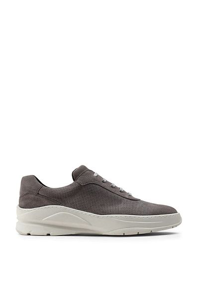 Deery Γνήσια ανδρικά παπούτσια Suede Grey Sneaker