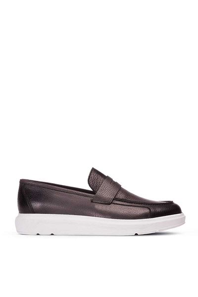 Deery Γκρι Ανδρικά Παπούτσια Loafer 01564MGRIP03