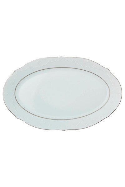 Porland Queen Platin Kayık Tabak 30cm
