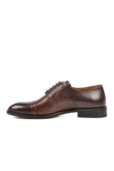 Pierre Cardin Καφέ Γνήσιο Δερμάτινο Ανδρικά Παπούτσια Classic 114006 M
