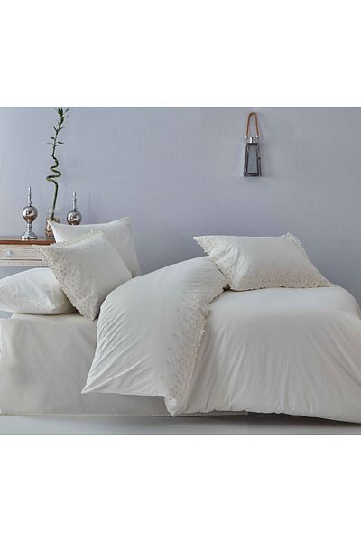 HUZUR ÇEYİZ Irina Isabella 6 Piece Embroidered Duvet Cover Set