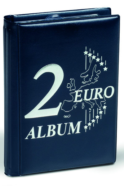 Leuchtturm ROUTE 2-Euro Koleksiyon Paralarınız için Cep Albümü, 48 adet 2 Euro Kapasiteli