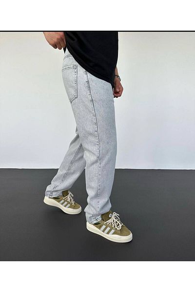 JACK CAPRİO Ανδρικό φαρδύ τζιν Lycra New Season Trend φαρδύ τζιν παντελόνι