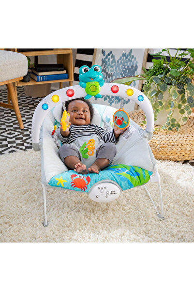Baby Einstein - Neptune Musical Bouncer with Lights & Sounds, 0 to 6 months