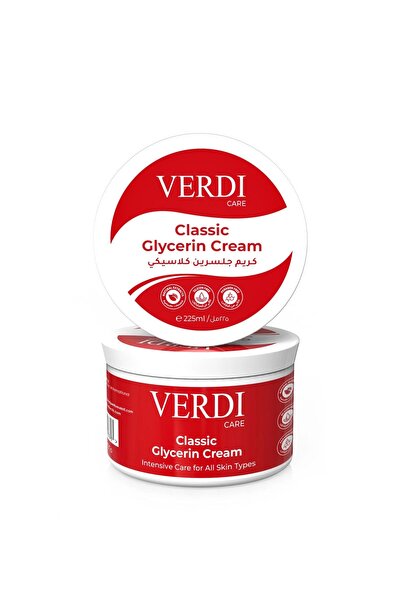 VERDİ Verde Classic Glycerin Cream 225ml - Continuous hydration and extreme s...