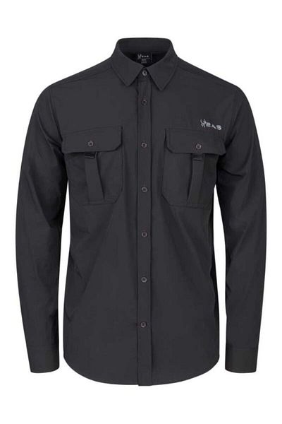 2AS Gear Anthracite Men's Long Sleeve Shirt