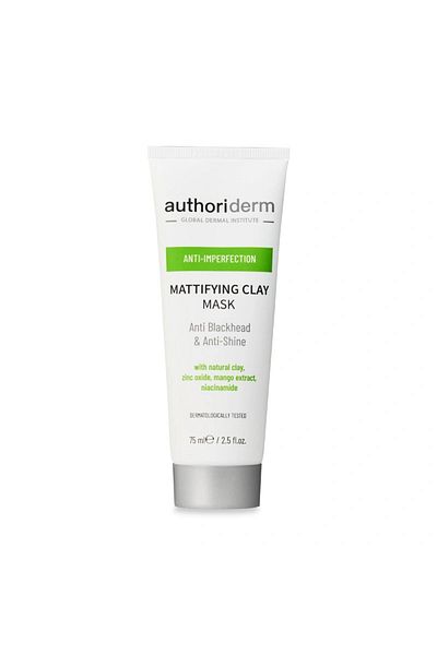 Authoriderm Clay Mask for Oily & Combination Skin 75 ml