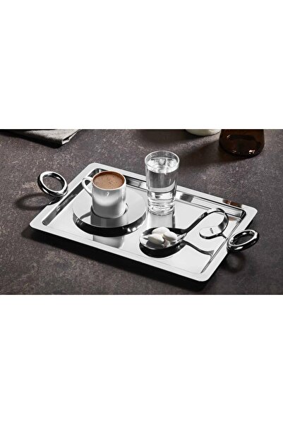 AROW Tr-4556 Luxury Silver Handle Presentation Tray