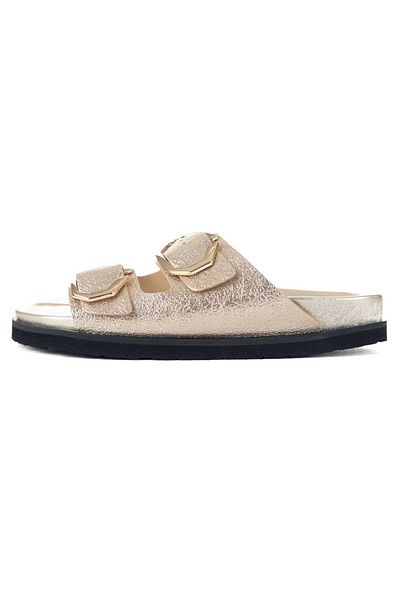 Genuins Papuci Femei / Fete GALIA G 105680   Platinium vegan autentic