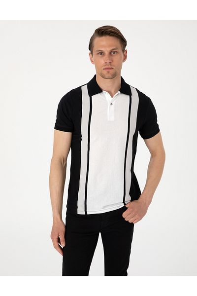 Pierre Cardin Slim Fit T-Shirt 100% βαμβάκι 2131827