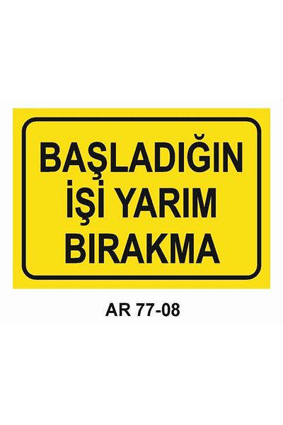 Outdoor One Work Safety Warning Sign 2 Pcs 21X29Cm