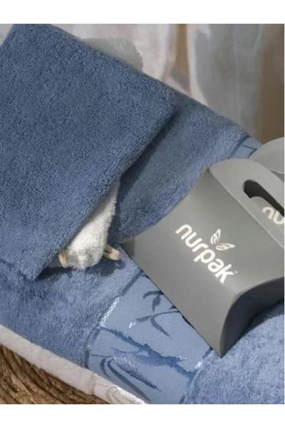 Nurpak SET DE halate de baie pentru familie BAMBOO-PROSPE-PROSPE DE BAIE