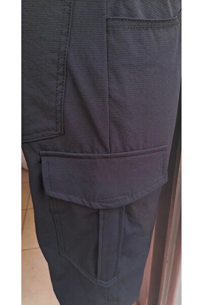 BeyzDenim Dobby Black Power Full Length Lycra Knee Length Shorts Capri Bermuda