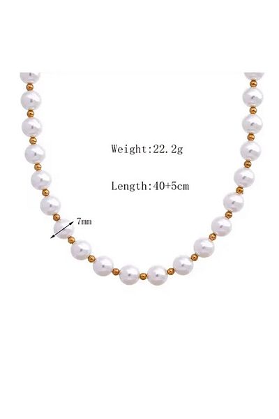 SIC MODA Colier Perle Sic Moda 6032B